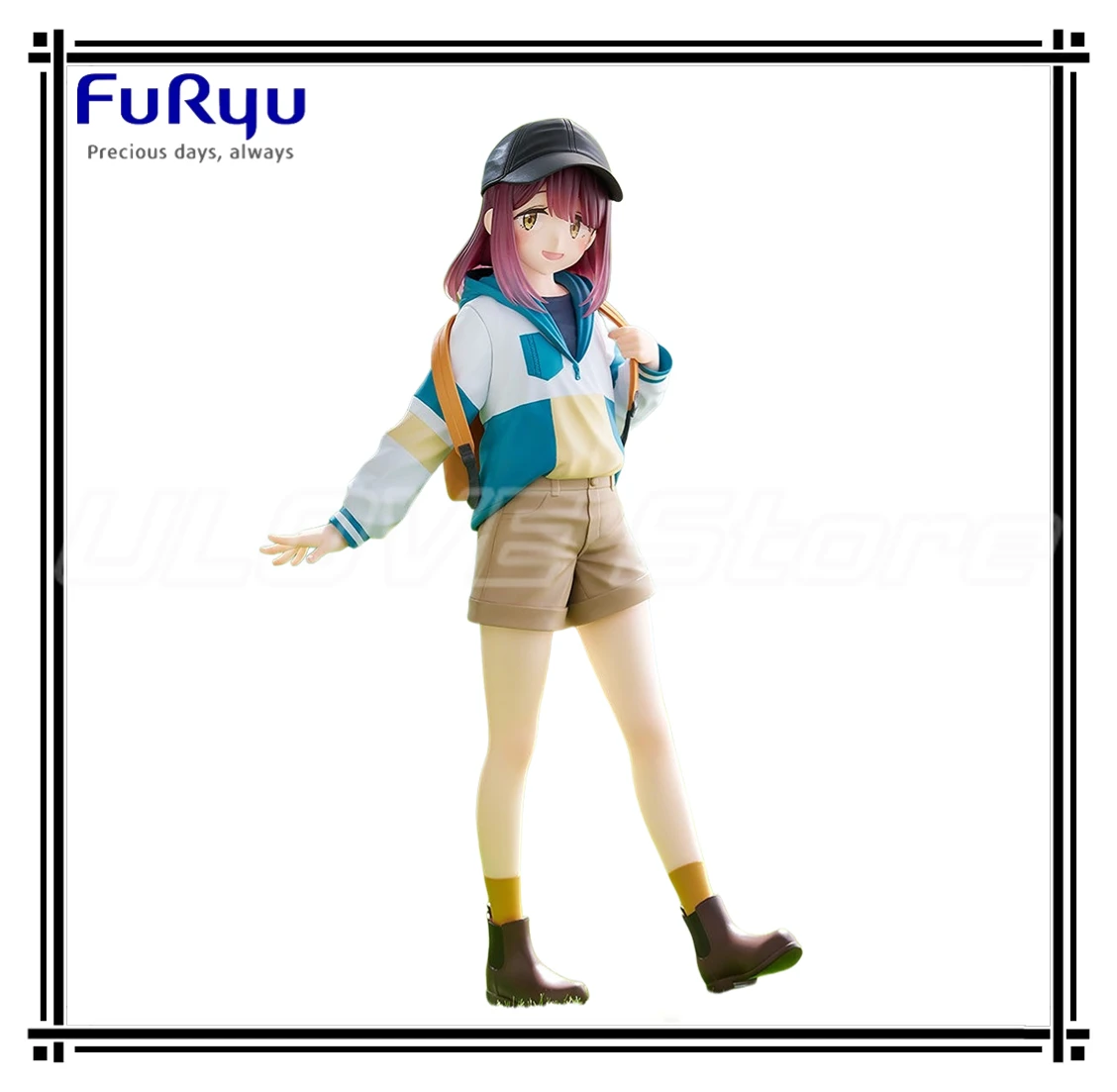 Disponibile Originale FuRyu TENITOL LAID-BACK CAMP Ayano Toki Animazione Figura Modello Collezione Ornamenti Regalo