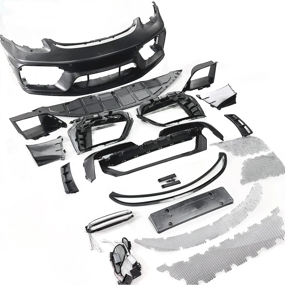 

Body Kit for Cayman 718/981upgrade to GT4 Style Include Front and Rear Bumper with Grille and Auto Lamps