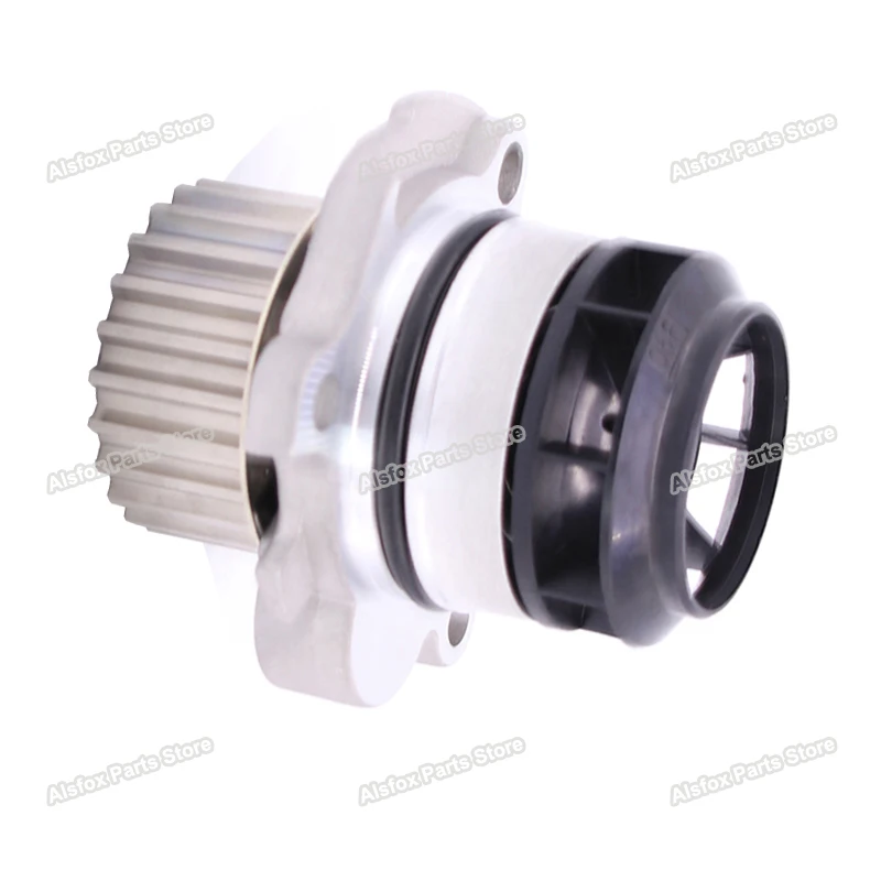 Bomba de agua con impulsor metálico HEPU para Audi VW FSI BPY MK5 Jetta GTI Passat Eos A4 06F121011