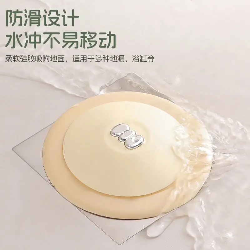 Hair Strainer Sink Silicone Bathtub Shower Floor Drain Stopper Kitchen Sewer Deodorizer Plug Bathroom Accessories