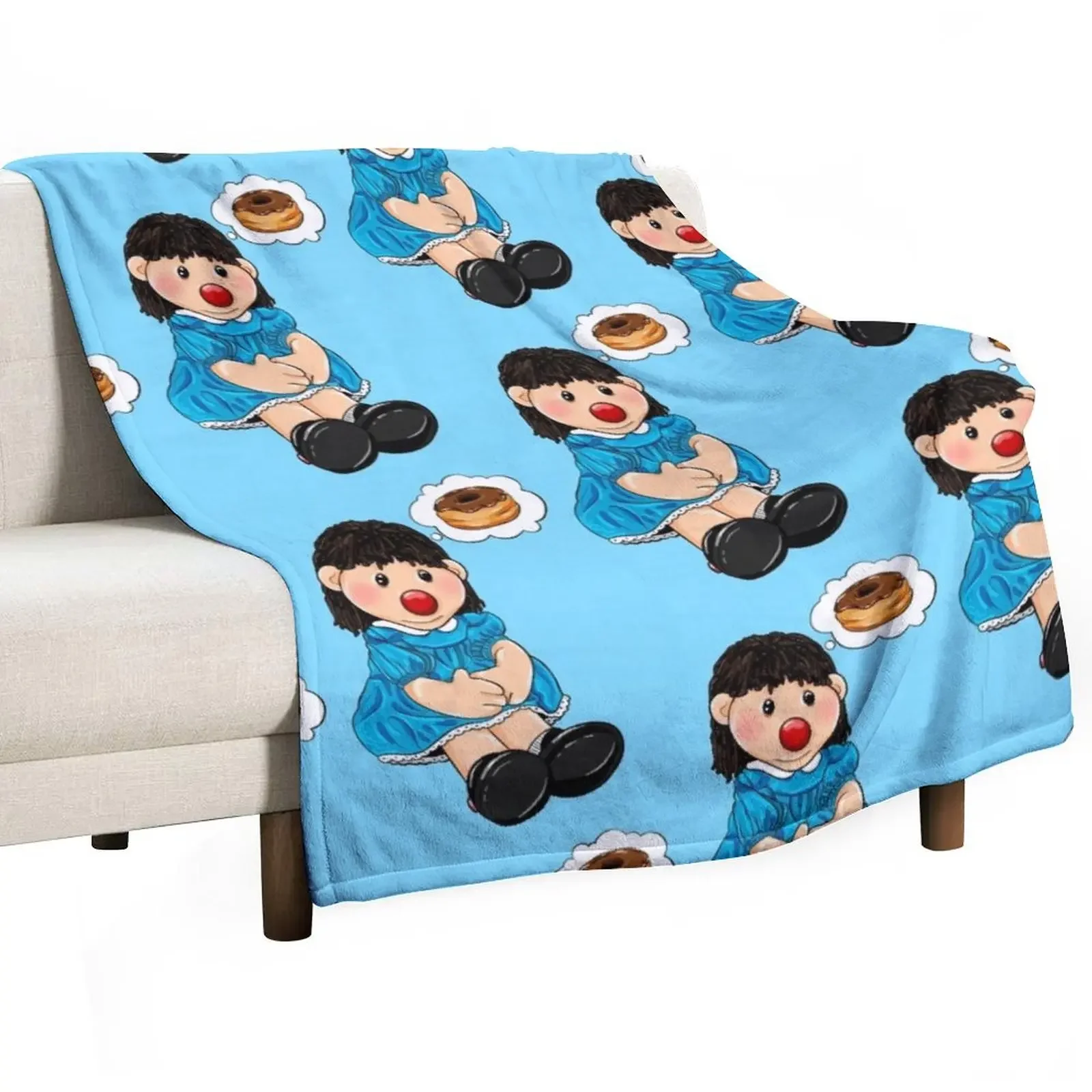 Molly The Dolly Throw Blanket Sleeping Bag Travel manga Summer Blankets