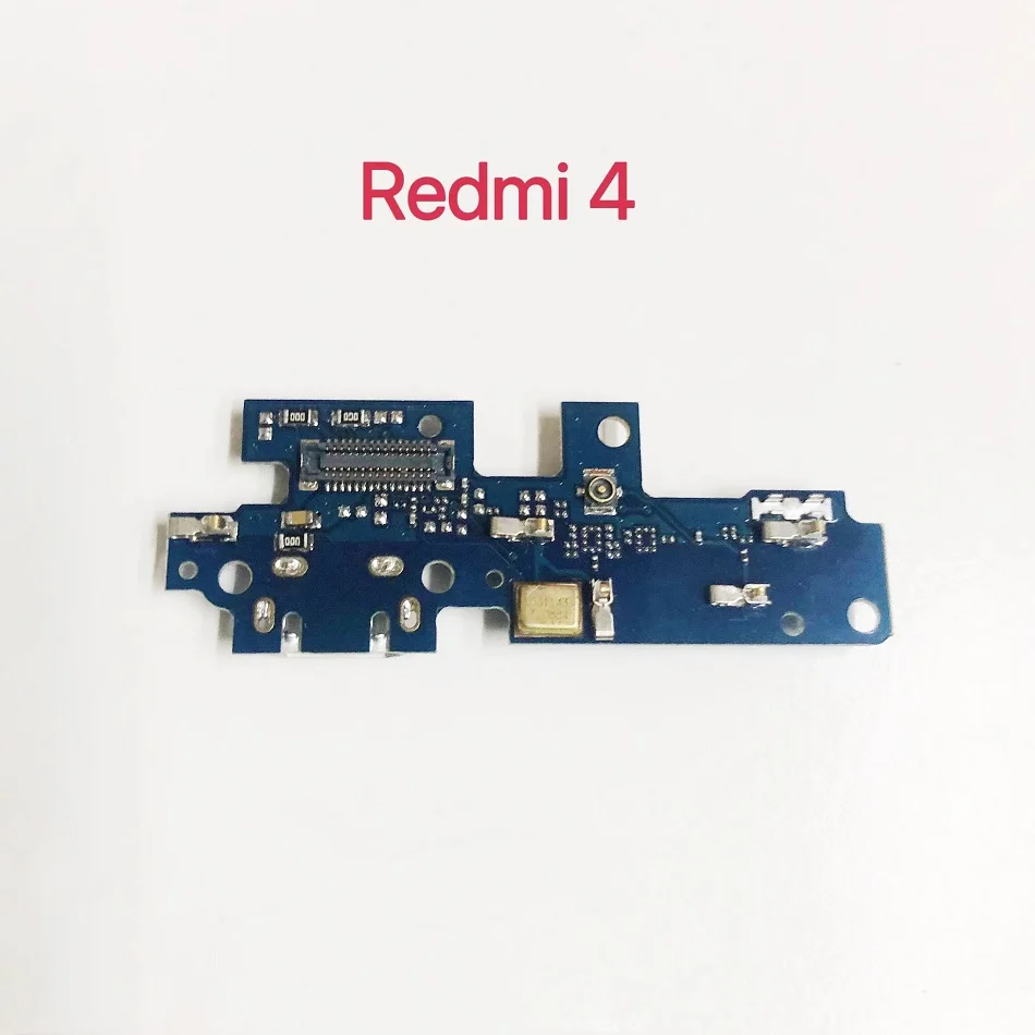 New Microphone Module+USB Charging Port Board Flex Cable Dock Connector Parts For Xiaomi Redmi 4 4pro 4X 4A Phone