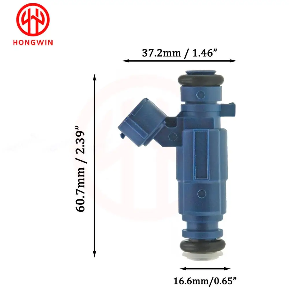 4x Fuel Injector Nozzle 35310-2B000 For Hyundai i20 i30 Kia Cee\'D 1.4L 2007-2018 353102B000 35310 2B000