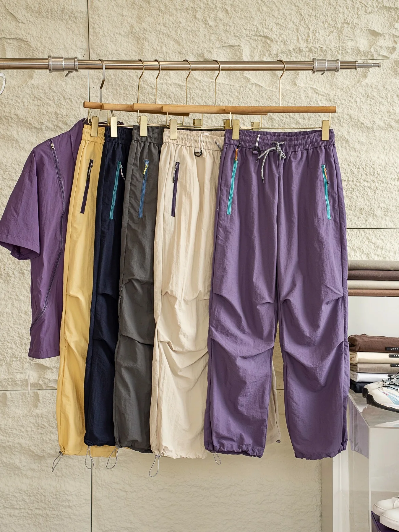 

New Design Outdoor Work Pants for Men 2025 New Spring and Autumn Wide Leg Mountaineering Leisure Charge Pants