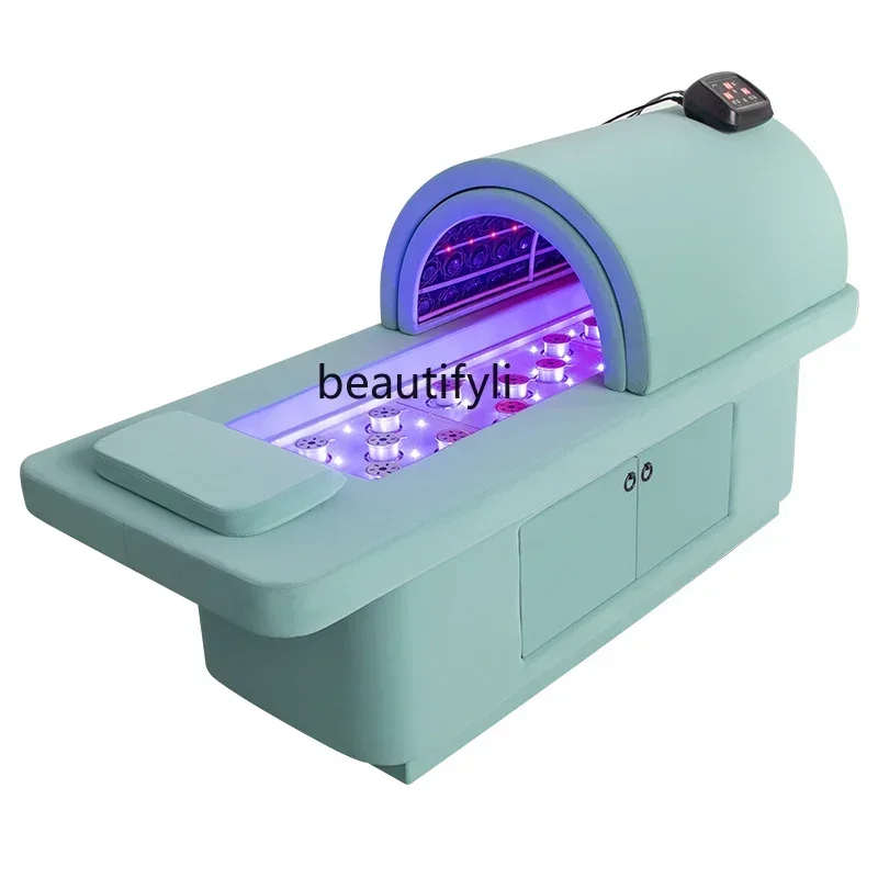 Intelligent Smoke-Free Moxibustion Whole Body Moxibustion Steaming Bed Massage Therapy  Sweat Steaming and Sweating Bed