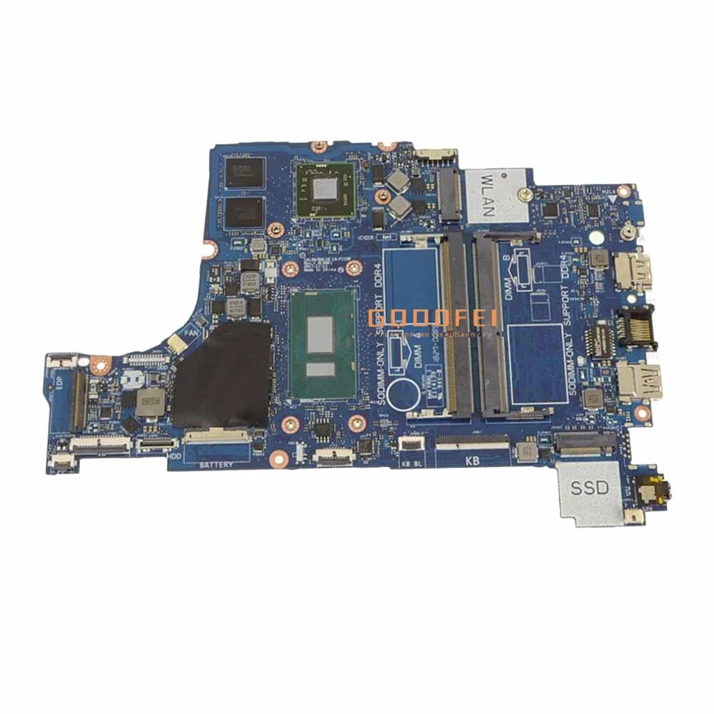 

Laptop Motherboard With I5-8250U CPU Radeon 530/R7 M460 4GB LA-F115P For DELL Inspiron 5570 5770 CN-0N7Y27 100% TEST OK