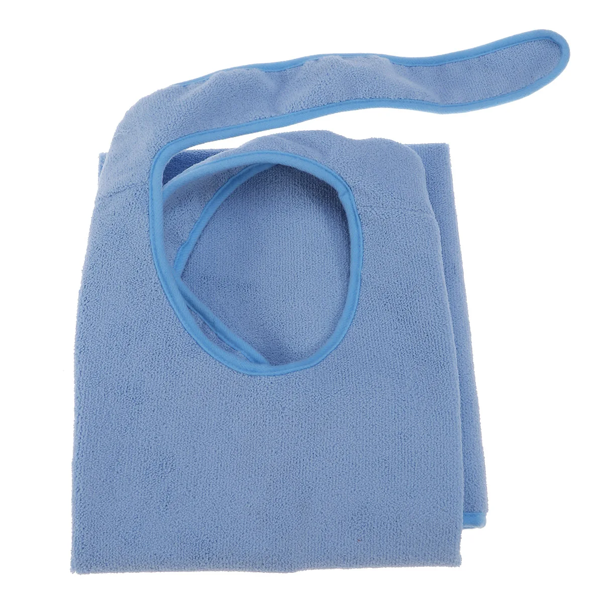 

Adult Elderly Waterproof Meal Bib Large Size Cloth Tie-Back Washable Mealtime Clothing Protector Clothing Protector