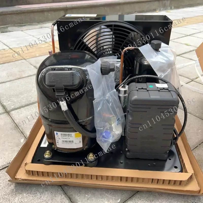 Tecumseh CAJ2446ZBR/CAJ2464ZBR Sealed piston compressor 1HP 1.5HP R404A R452A 208-220V 60Hz low temperature condensing unit