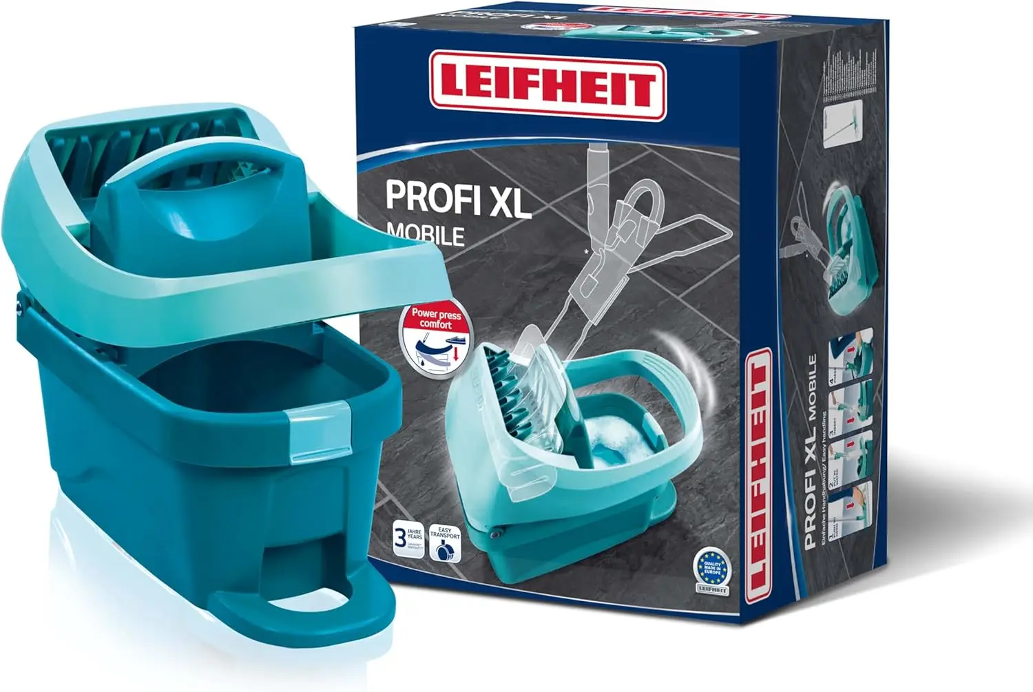

Mop Press Professional Evo with Handy Integrated Wheels