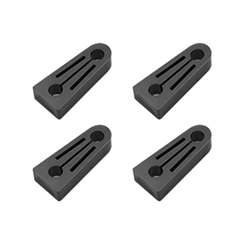 4Pcs Silicone Car Door Protectors Car Door Lock Buffer Reduce Closing Noise Prevent Scratches for Various Models