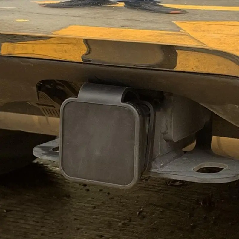 Trailer Hitch Cover 2-Inch Waterproof Towing Hitch Covers Uni-versal Plug Tube Cap Protector Automobile Exterior Accessories