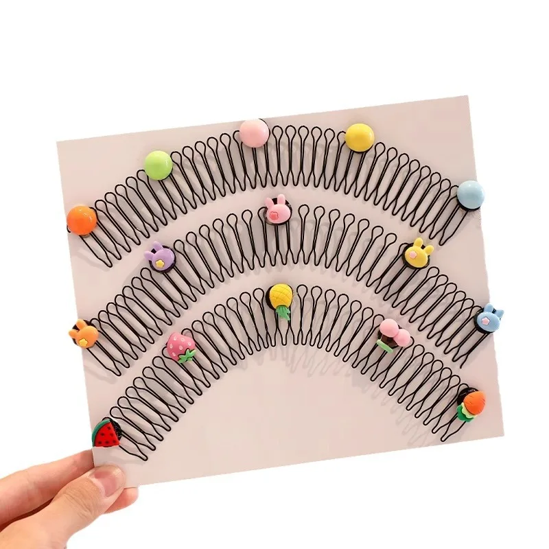 Camellia Hair Comb Invisible Bangs Clip Tidy Artifact Hair pin Girls Hairpin Women Tools Fixed Inser Comb Hair Accessories