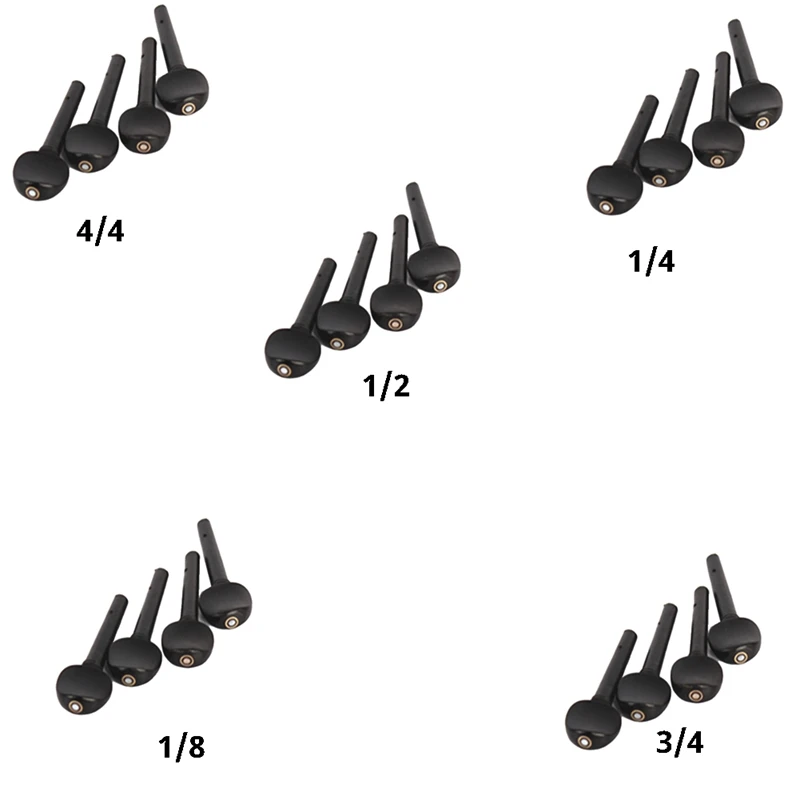 

Violin Ebony Pegs With Fisheyes Violin Tuners Violin Accessories