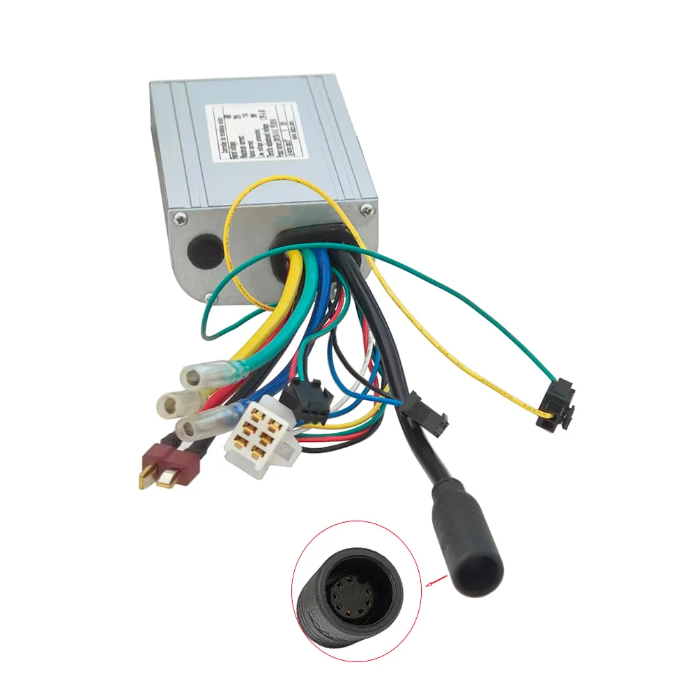 

Ebike Brushless Motor Controller LSW1234-10-1E 48V Suitable for Electric Bicycles Scooters Fat-Tire Bikes Speed Controller
