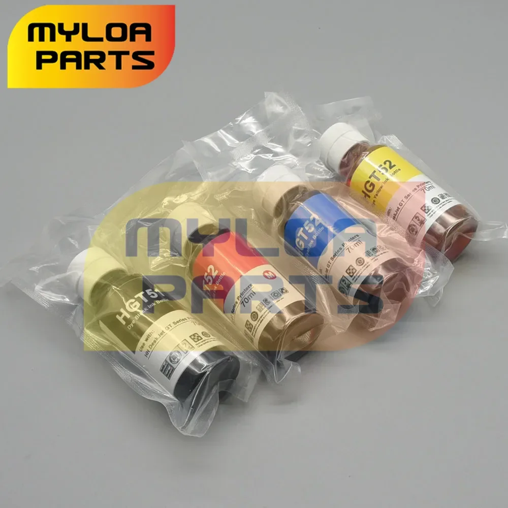 

1Set 4PCS CMYK GT52 Refill Ink Kit as for HP GT5810 5820 Tank 310 311 318 319 410 411 418 510 519 511 516 518 508