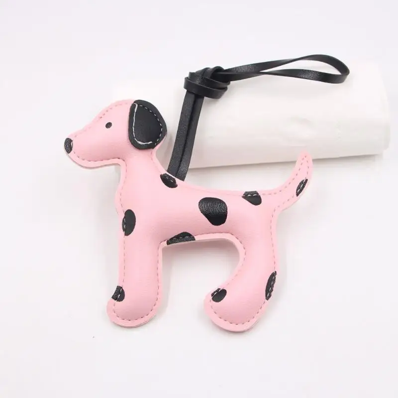 1 Stück ​ ​ Schultertaschen-Anhänger, Niedlicher Dalmatiner-Hund-Charm, Lederband für Rucksäcke, DIY-Zubehör, Ideales Geschenk für Frauen – Detail 6