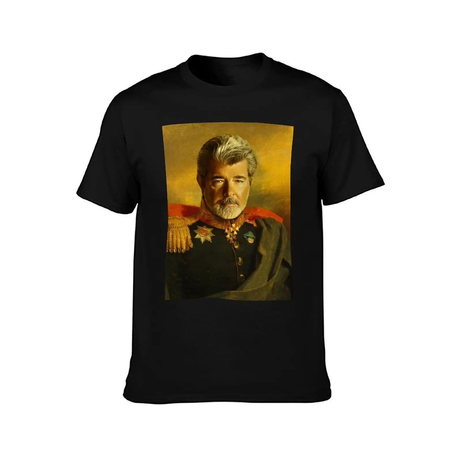 George Lucas - replaceface T-Shirt Outdoor Work Short Sleeve Top T-Shirt