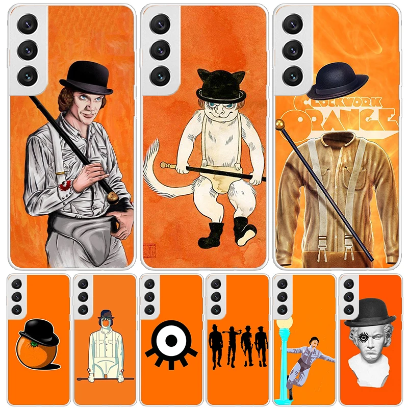 A Clockwork Orange Film Phone Case For Samsung Galaxy S25 S24 S23 S22 S21 FE S20 Ultra S10 Plus Art Customized Coque Capa S24 S2