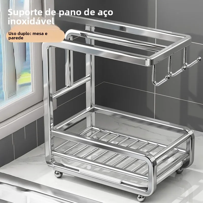 support-de-rangement-mural-multifonctionnel-en-acier-inoxydable-pour-evier-de-cuisine-porte-serviettes-et-egouttoir-sans-percage