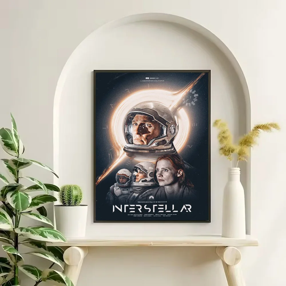 الكلاسيكية الساخنة الفيلم بين النجوم ملصق فني ديكور المنزل جدار الفن جدارية غرفة ديكور