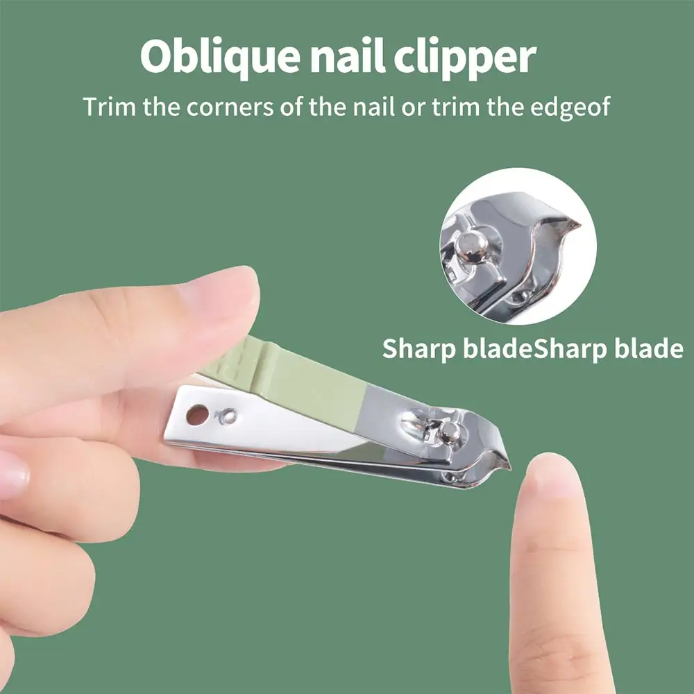 28pcs Manicure set Men Personal Care Tools Accessories Finger and Toe Nail Clippers Kit Professional Manicure Pedicure Kit