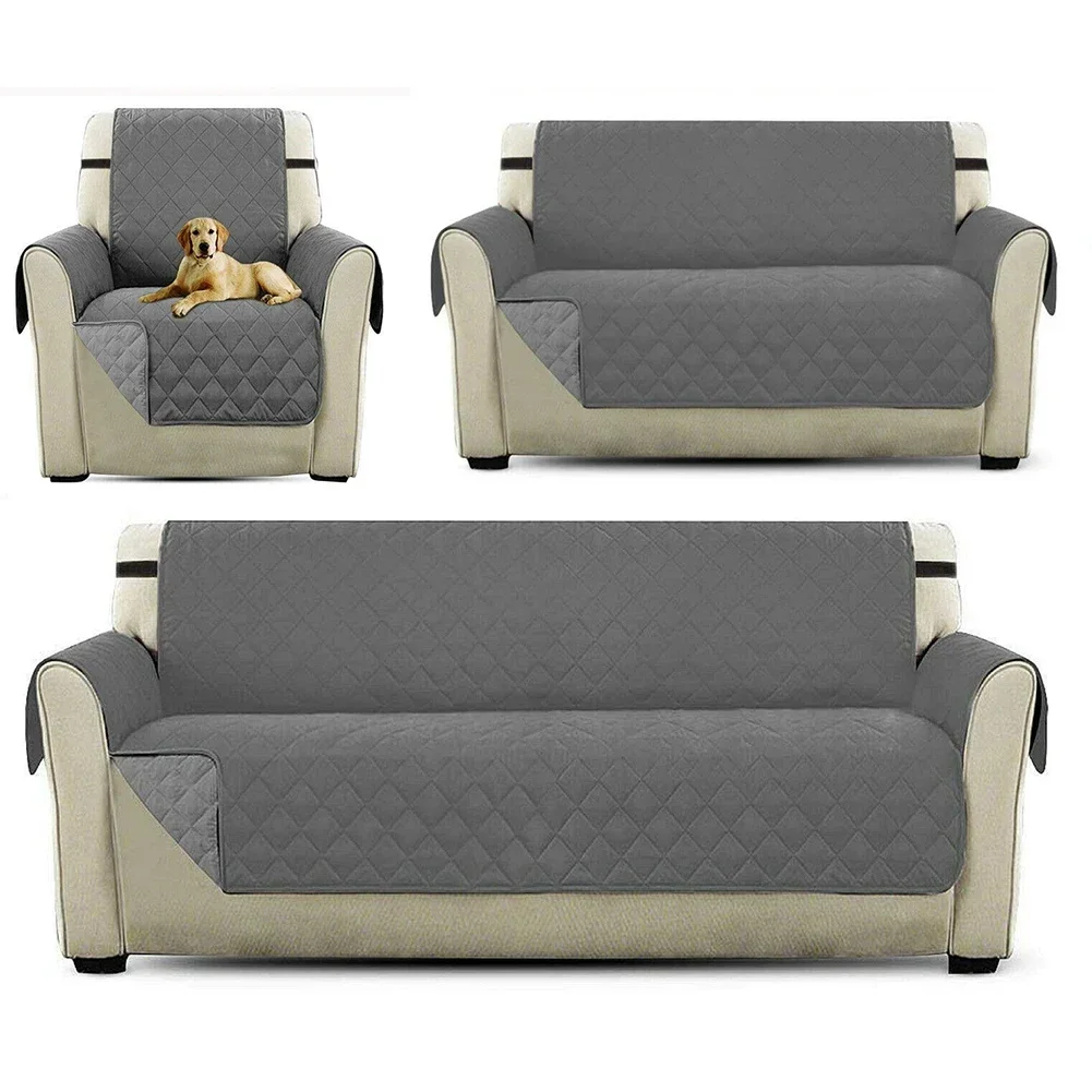 Sofa Couch Covers Dogs Pets Kids Anti-Slip Couch Furniture Slipcovers Protector Slipcovers Sofa Chair Home Decor 1/2/3  Seater H