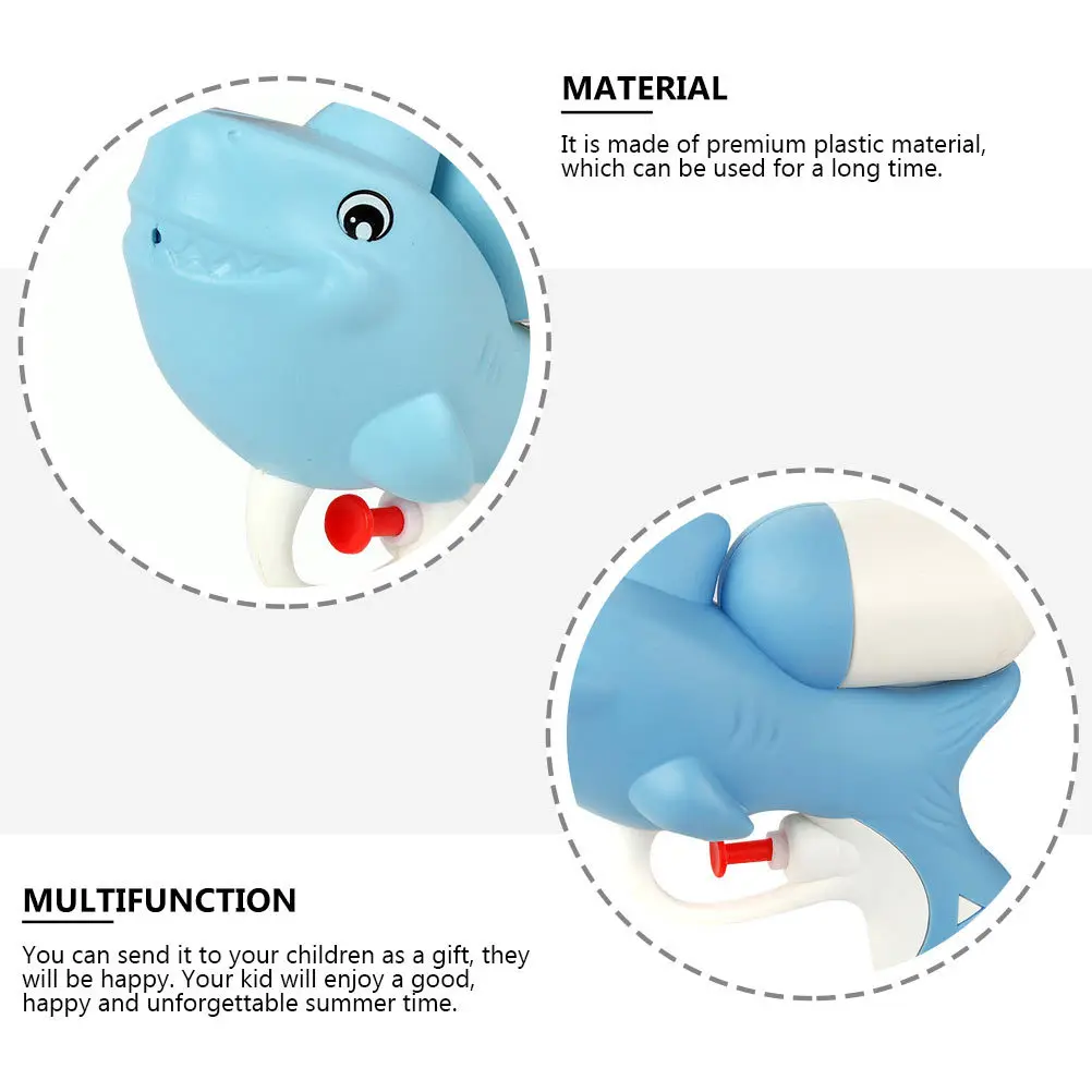 

4-х шт. игрушка для животных, шутер для воды, летние мини-пластиковые игрушки