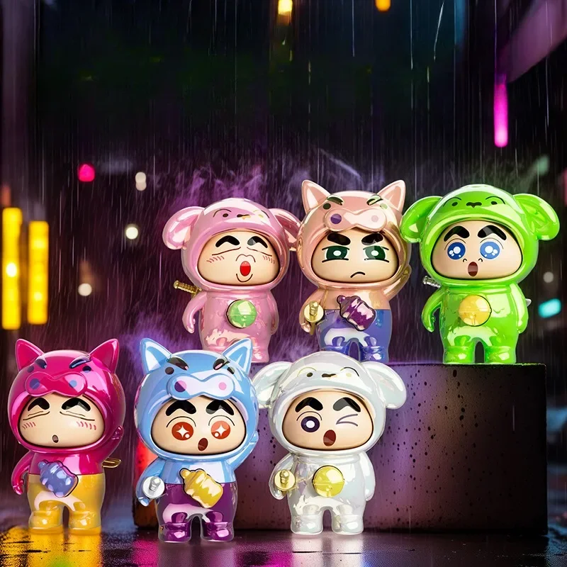 Crayon Shinchan Press Face Changing Toys Anime Characters Men  Women Bedroom Desktop Toys Decorative Accessories Model Gifts