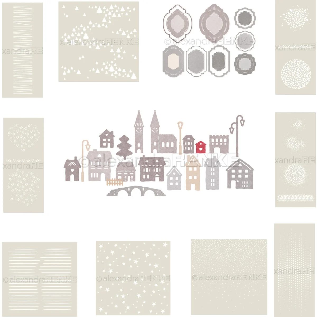 

Church House Label Scenery Metal Cutting Dies Stencil For DIY Photo Album Decorative Supplies Make Paper Cards Crafts 2024 New