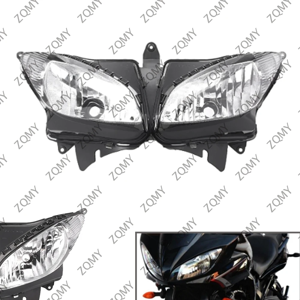 Motorcycle Accessories Front Headlight Head Light Lamp Housing Assembly For YAMAHA FZ6S 2003 2004 2005 2006 2007 2008 2009