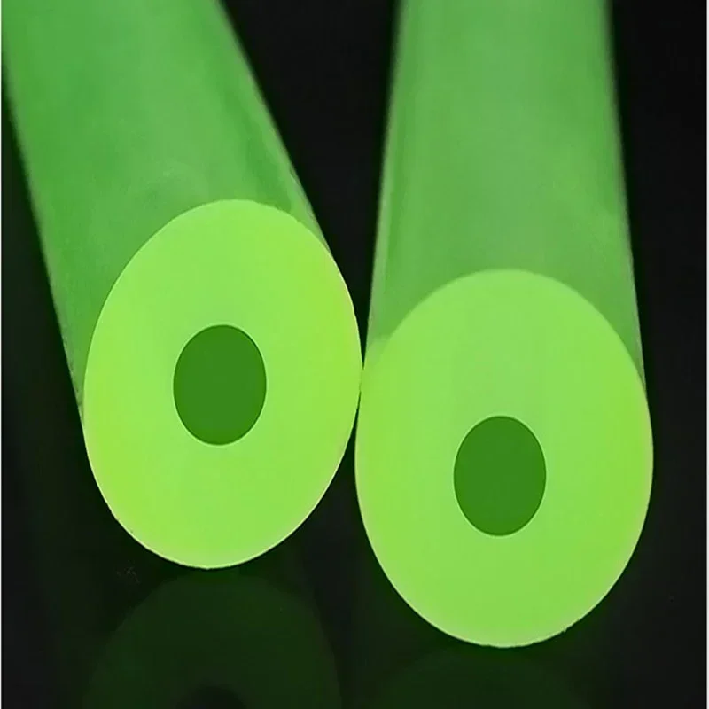 Polyurethane Hollow Rod Gaskets PU Plastic Pipe Bar Shock Absorber With Outer Diameter 16~70mm Inner Hole Aperture 6~40mm