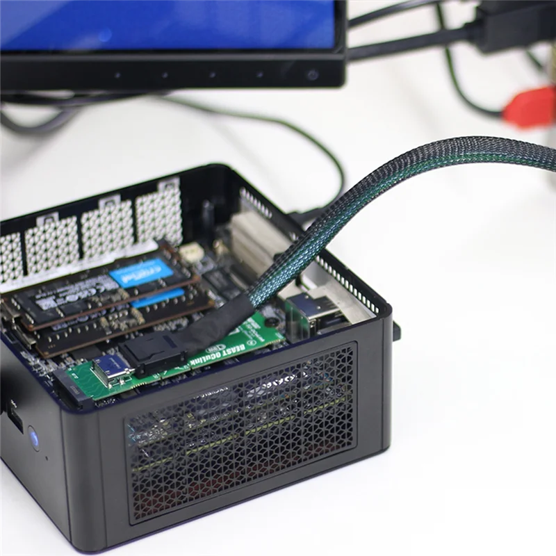 

Надежный адаптер NVME M.2 M Key To Oculink для OCULINK GPU Dock Mini PC Laptop для внешней графической карты Высокоскоростной конвертер