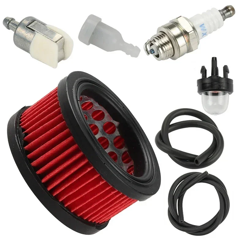 Imagem -03 - Kit de Filtro de ar para Eco 13030039730 Cs370 Cs400 Cs5000 Cs-3500 Motosserra Filtro de Combustível Vela de Ignição Primer Bulb Tanque de Linhas de Combustível