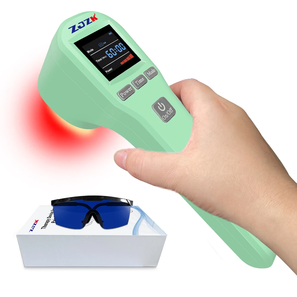 

ZJZK 4X808nm Laser Therapy High Power Physiotherapy Laser For Knees Shoulder Massager Machine With No Side Effect