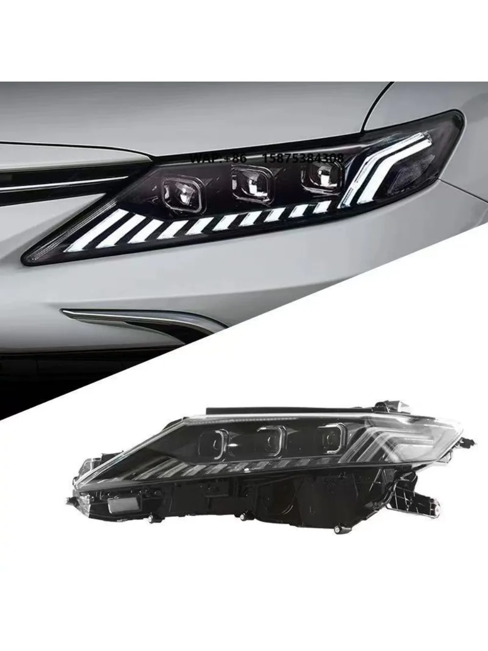 HRS High Quality Front Light Head Lamp Headlight for CAMRY 2018-2022 Head Lights Assembly