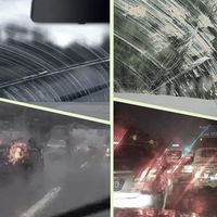 Car Glass Oil Film Remover Window Windshield Polishing Sponge Brush Clear Vision Hydrophobic Water Spots Cleaning Tools