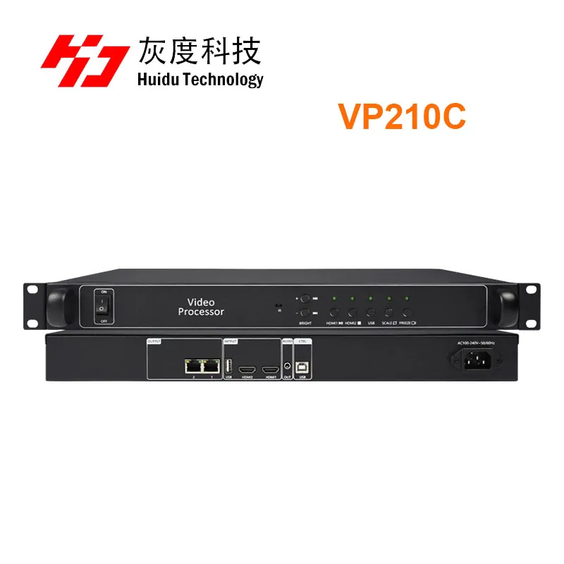 Huidu 비디오 프로세서 통합 LED 전송 카드, Huidu 수신 카드와 함께 작동, VP210A, VP210C, HD VP210 시리즈