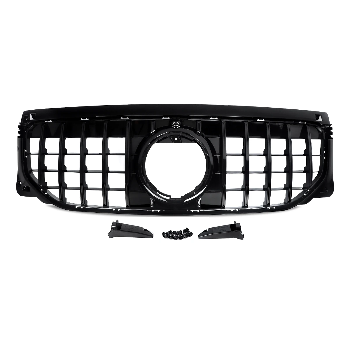 Magickit Racing Grills For Mercedes Benz GLB Class X247 2024+ GLB180 GLB200 GLB220 GLB250 GT Style Front Bumper Intake Grille