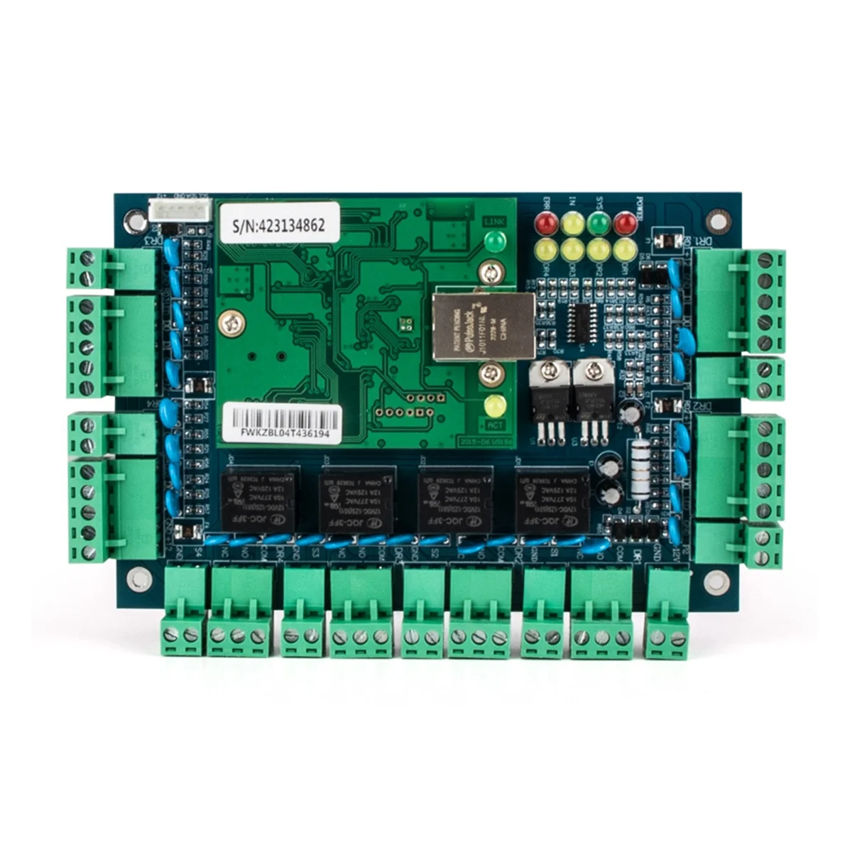 M18K-ACB-004 TCP/IP Network Wiegand 26 Entry Attendance Access Panel Control Board for 4 Doors