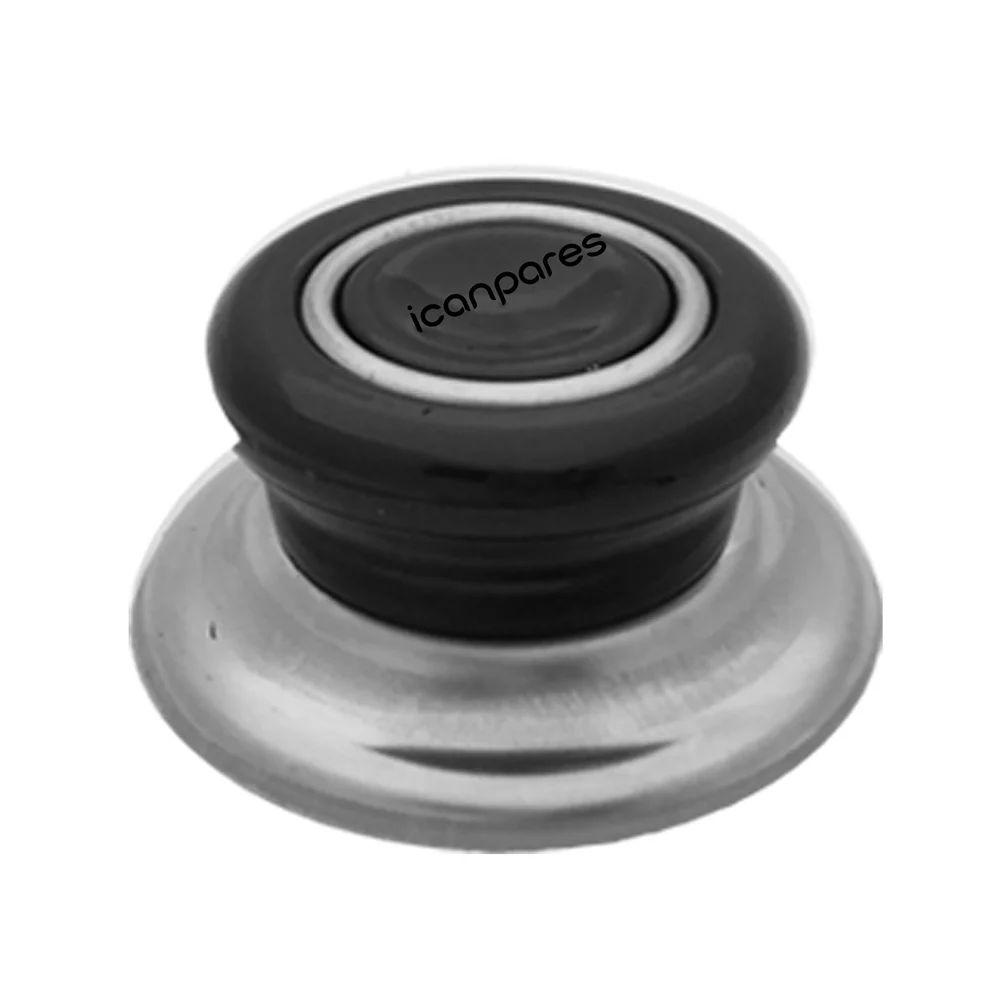 Set Tutup Panci Masak Universal Penutup Sahan dan Penutup Bukit (3 Buah) Hitam