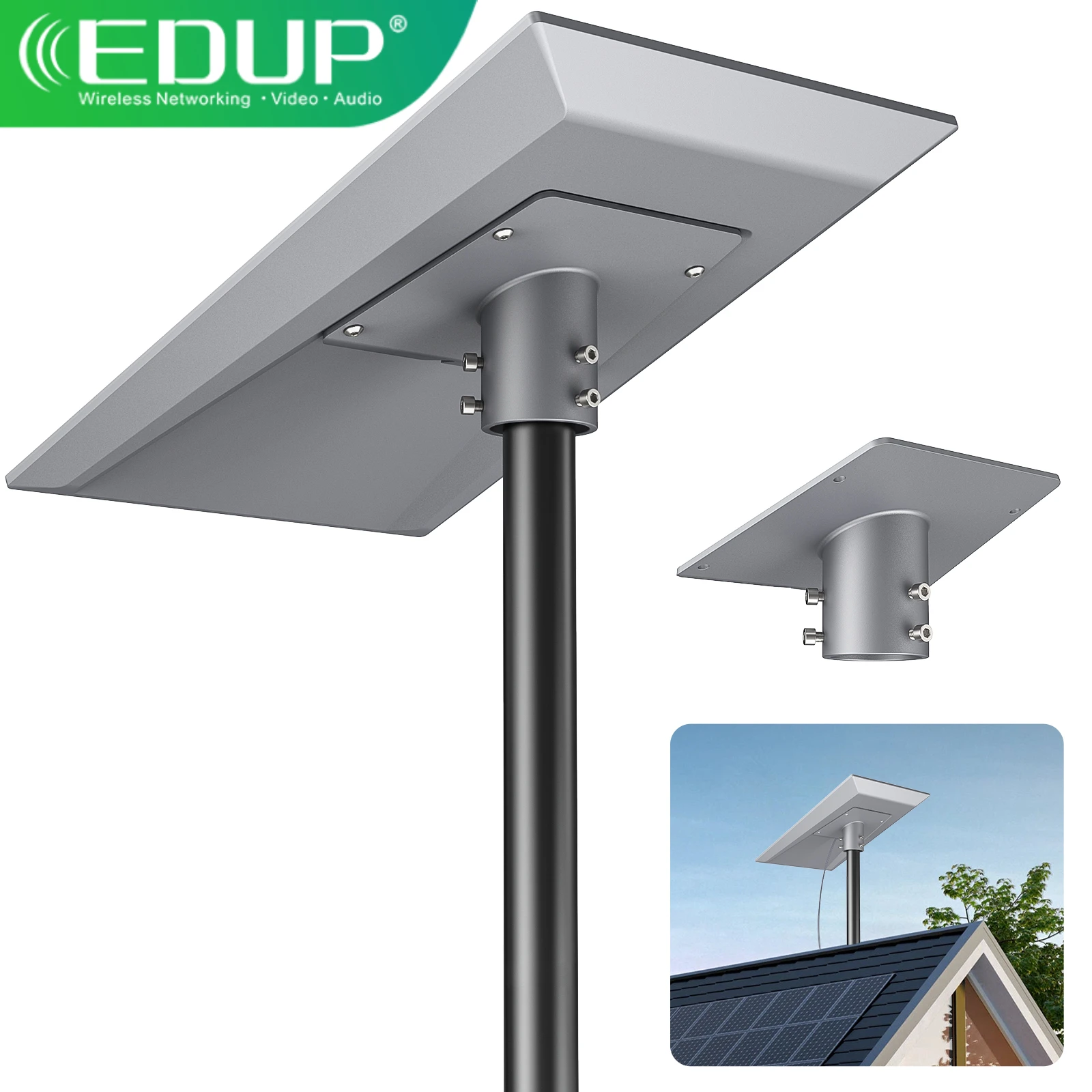 EDUP SK0151 Starlink Performance Gen3 Pipe Adapter  Secure Mount for Starlink Performance Gen3 Durable Pole Mount
