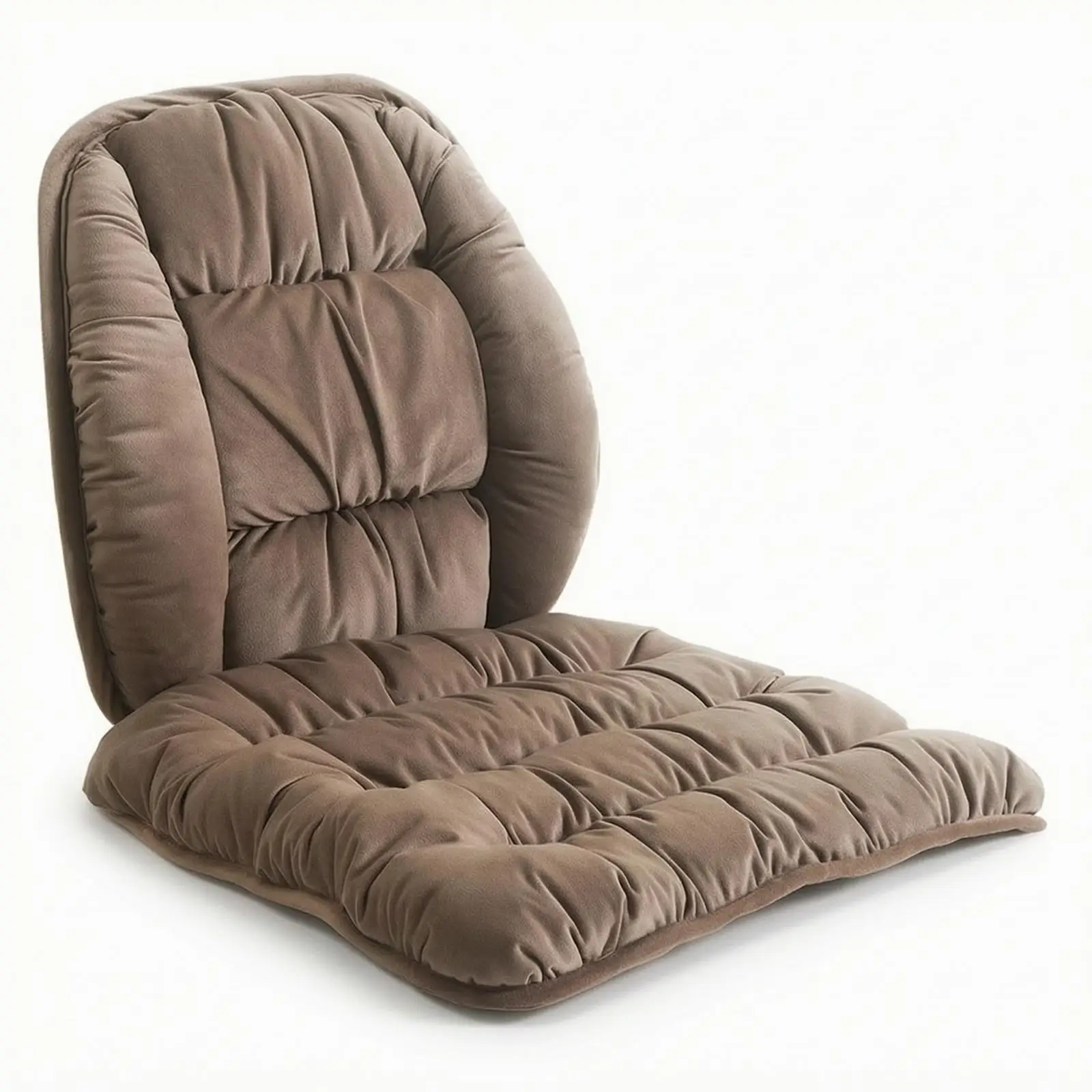 Chair Pad with Backrest Soft Seat Pad with Back Support Long-Lasting