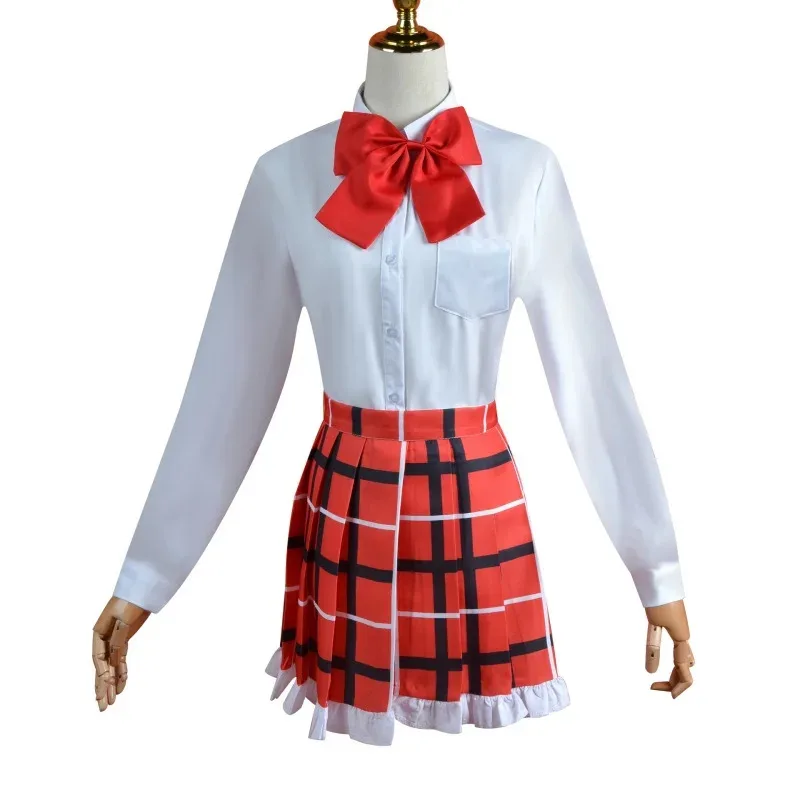 

CyAnime Takanashi Rikka Dekomori Sanae Cosplay Costume Wig Adult Woman Skirts Uniform Suit Halloween