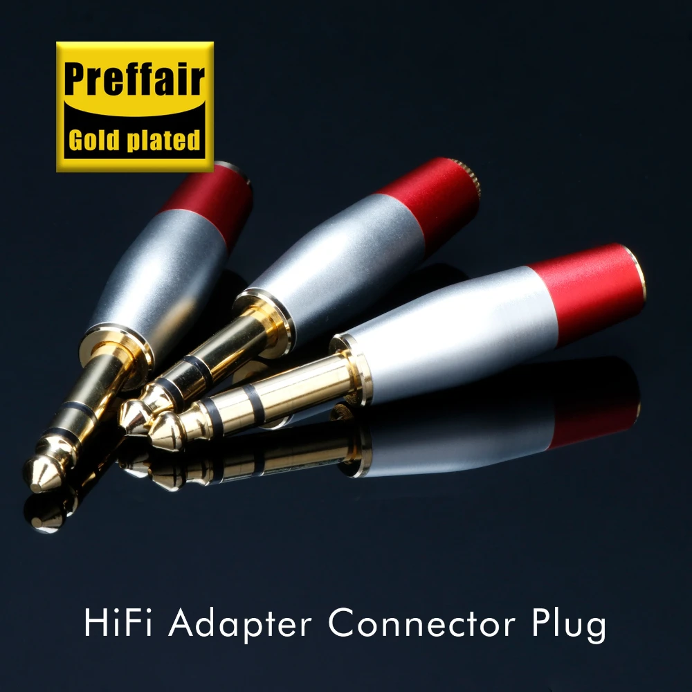 

TRS Male Adapter Plug 1/4 6.35mm to 2.5/3.5/4.4mm Balanced Female Gold Plated audio jack Earphone Plug Headphone Wire Connector