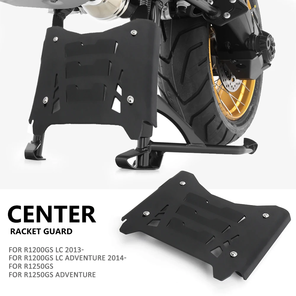 

Motorcycle New R1250GS Adventuer Center Stand Protection Plate Black For BMW R1200GS LC 2013- R 1200 GS LC ADV 2014- R 1250 GS