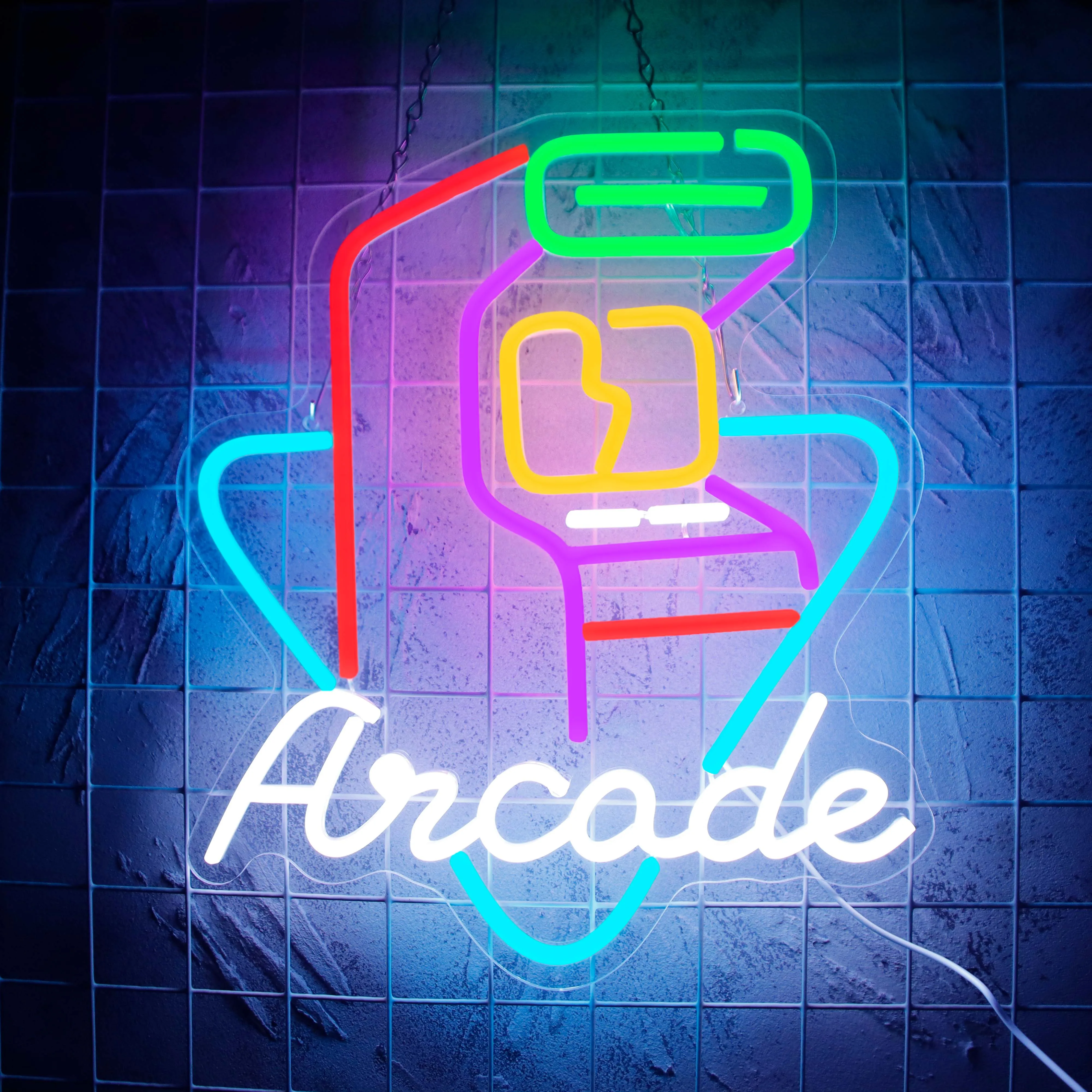 Arcade Neon Sign Game Room Decor Light Led Neon Signs for Led Light Party Wall Decor for Kid Room