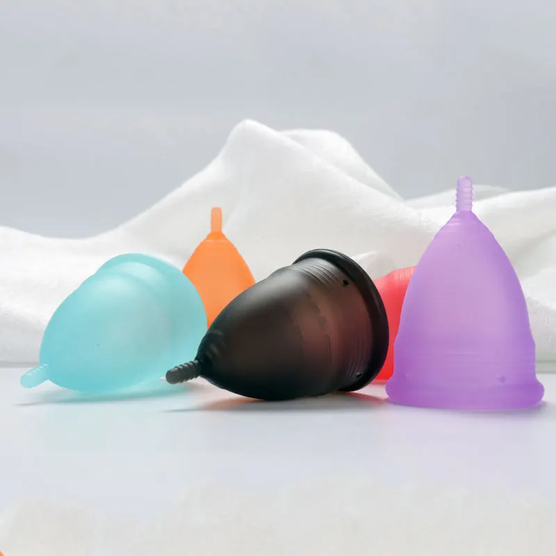 

1 шт., медицинская силиконовая менструальная чаша, легко удаляемый стерилизатор, тампон и подушечка для женской гигиены, альтернатива для женского менструального периода