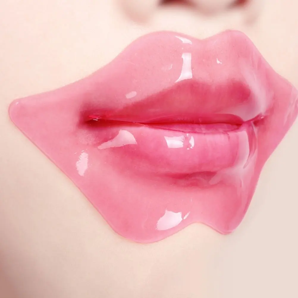 

20 шт. отшелушивающих масок для губ против сухости, легкие портативные гелевые подушечки для ухода за губами, питательные, для женщин