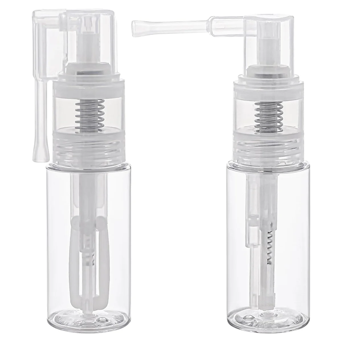 2 Pcs Glitter Duster Sprayer Transparent Craft Glitter Spray-Bottle Empty Multi-Purpose Empty Plastic Spray-Bottle 50ml