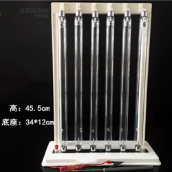 Low-pressure discharge tube group rarefied gas discharge instrument, high school atomic physics, electromagnetism